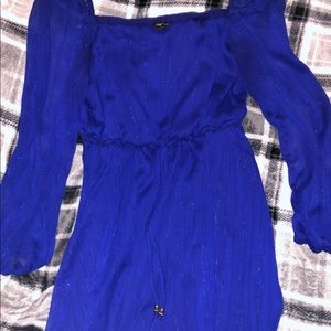 beautiful blue formal dress